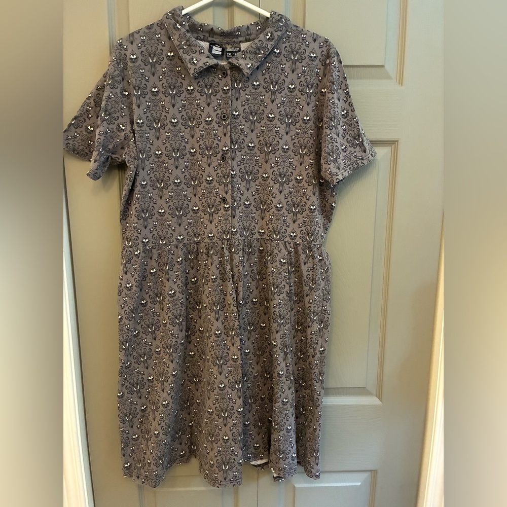 Cakeworthy Disney Haunted mansion dress.